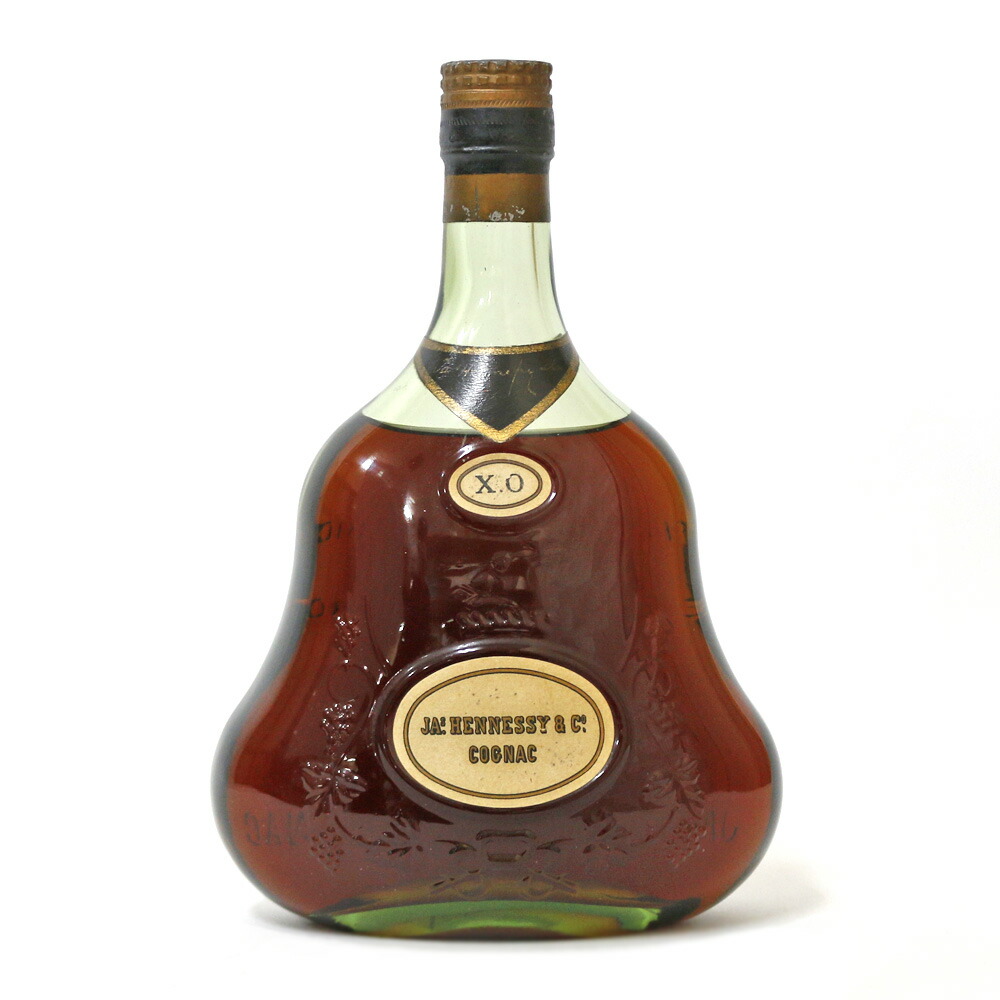 JASヘネシー JAS Hennessy XO 金キャップ グリーンボトル コニャック 古酒 未開栓 ブランデー ユニセックス 中古  11周年記念イベントが