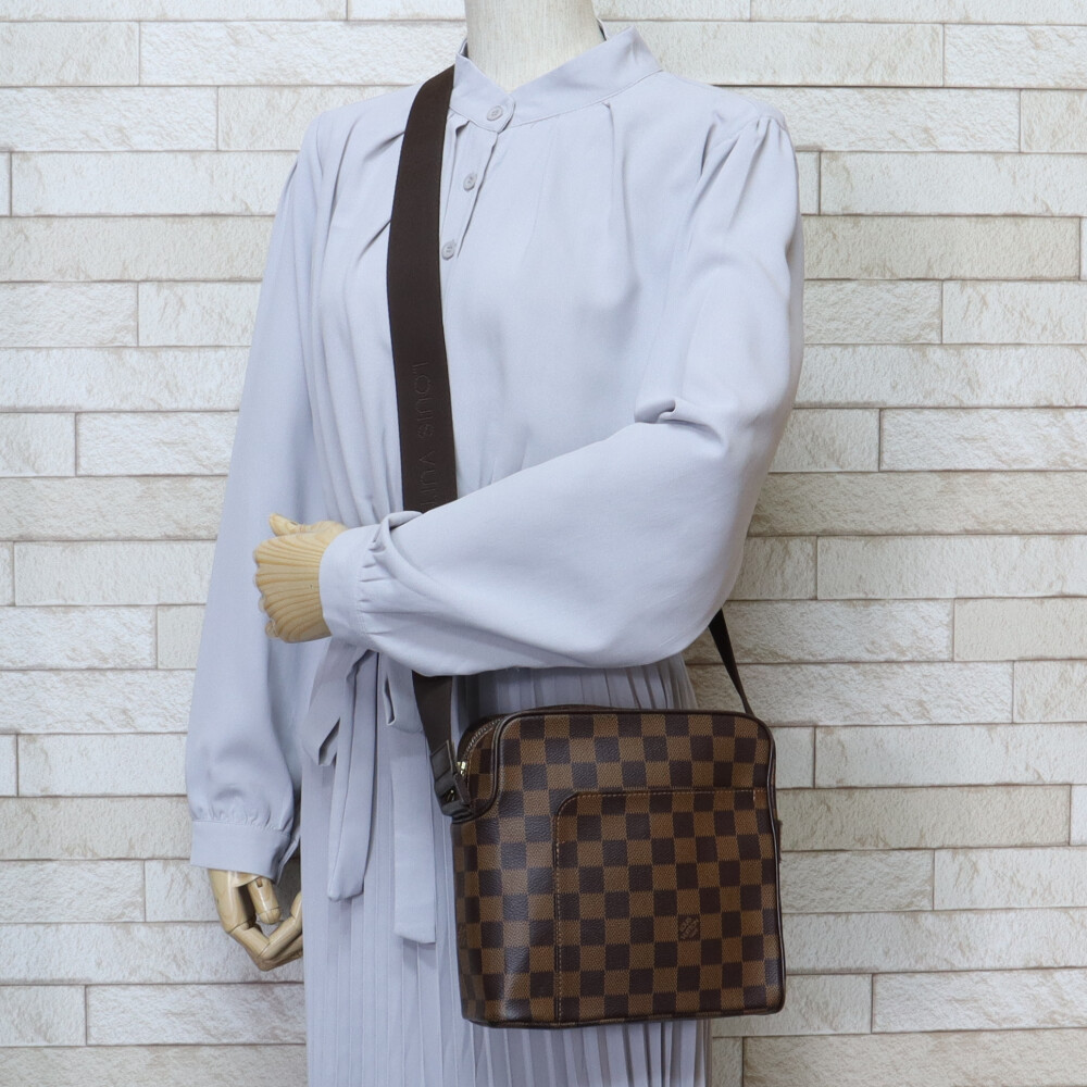 ルイヴィトン LOUIS VUITTON ダミエキャンバス レディース 中古 オラフ