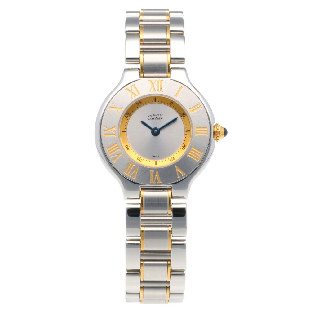 カルティエ CARTIER マスト21 腕時計 ステンレススチール 1340