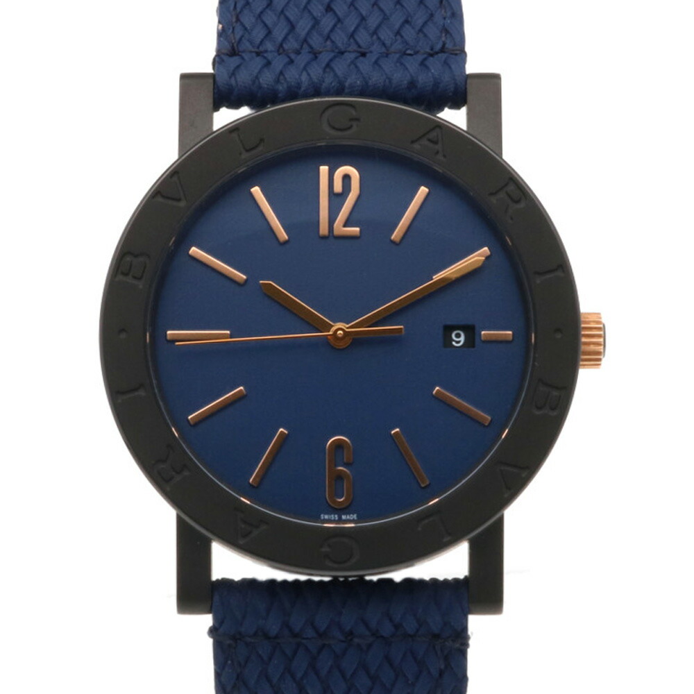 ブルガリ BVLGARI カーボン 腕時計 時計 ステンレススチール BB41S 103133 自動巻き メンズ 1年保証 中古 174,900円