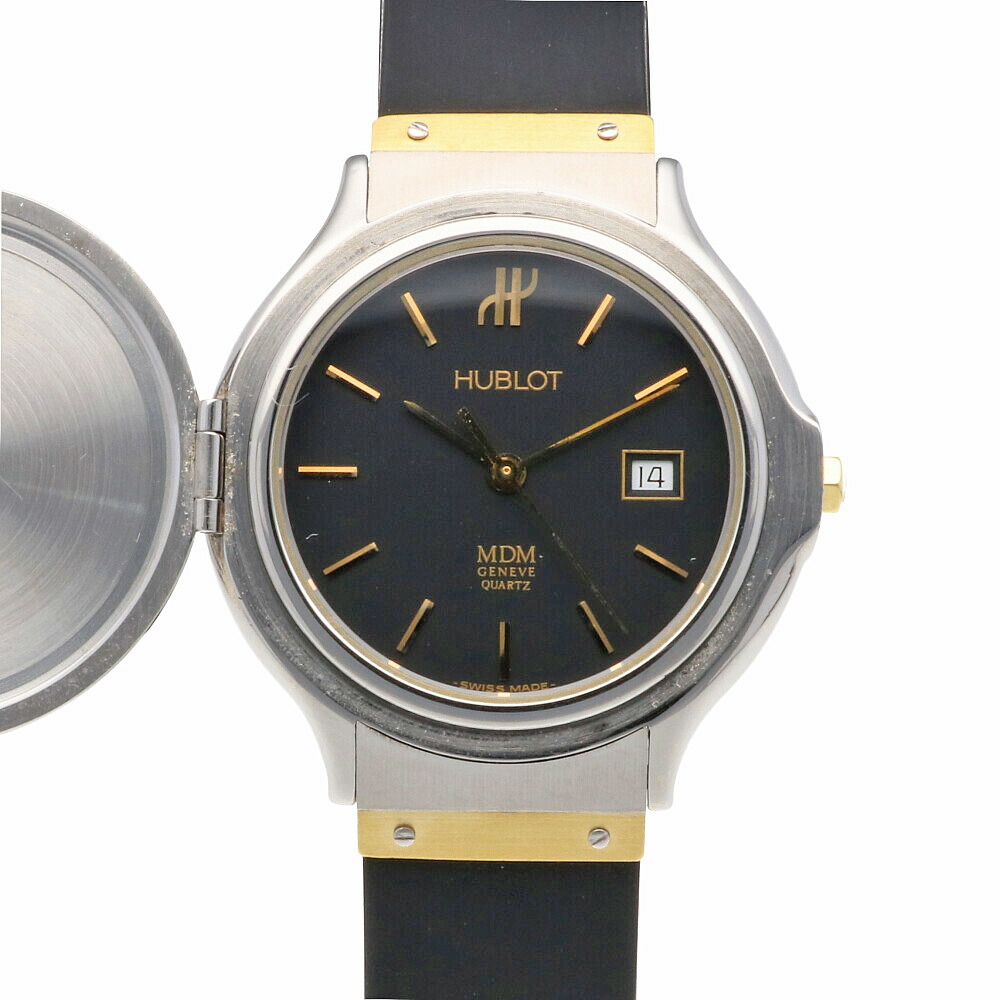 HUBLOT ブラック時計ケース HUBLOT ウブロ 時計ケース ウォッチケース 小物 ブラック 美品