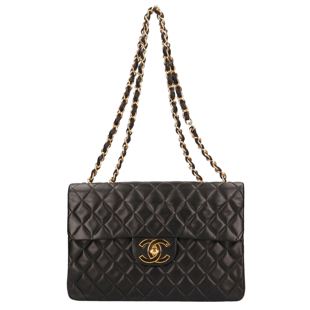 楽天市場】美品 シャネル CHANEL デカマトラッセ ターンロック