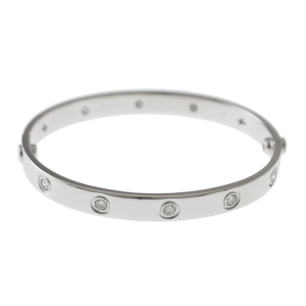 楽天市場】カルティエ ラブブレス ダイヤモンド ドライバー付き