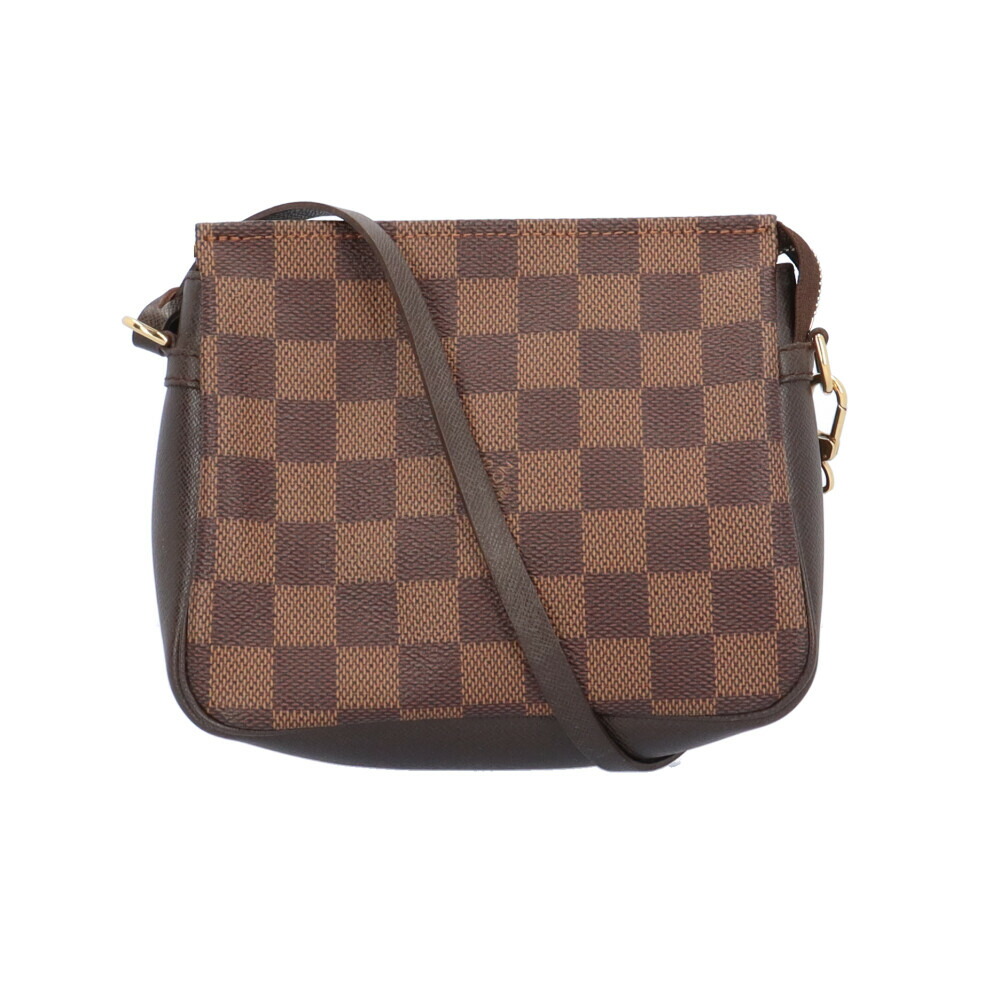 ルイヴィトン トゥルース メイク繰り上げる  合切袋 ダミエキャンバス N51982 レディース  LOUIS VUITTON  中古 ルイヴィトン  ルイ ヴィトン