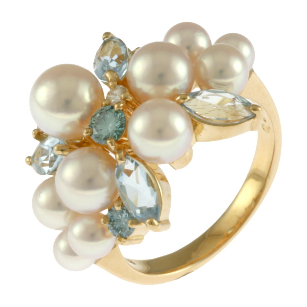 楽天市場】タサキ アクアマリン ダイヤモンド リング・指輪 プラチナ