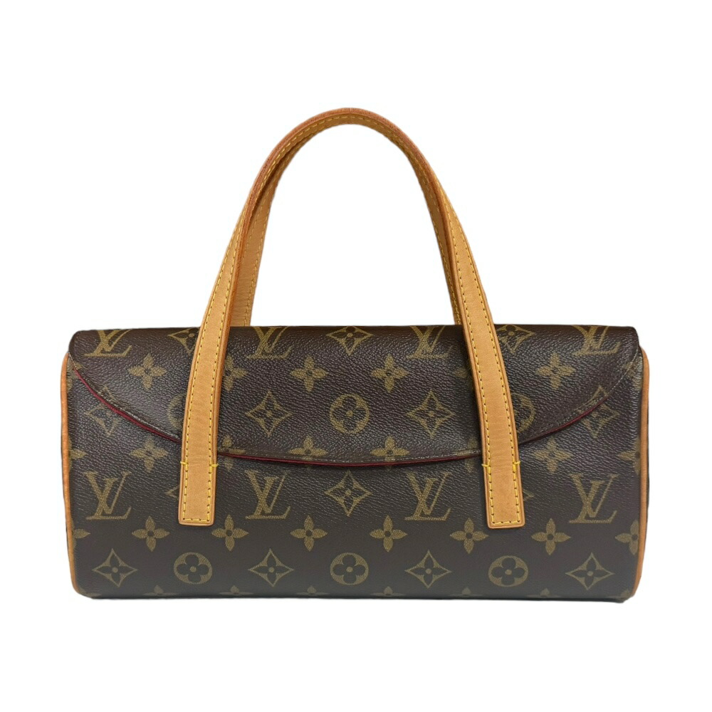 ルイヴィトン ソナチネ モノグラム ハンドバッグ ルイヴィトン モノグラムキャンバス M51902 ブラウン レディース LOUIS VUITTON 中古