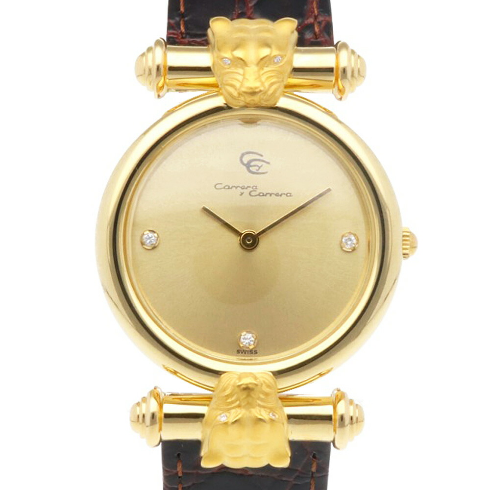 腕時計 Carrera y carrera カレライカレラ レディース 208 CARRERA y CARRERA カレライカレラ カバージョ パンサー 腕時計