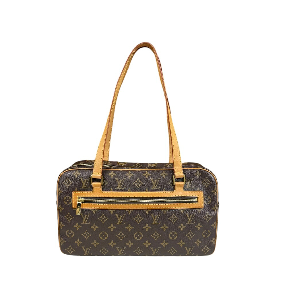 ルイヴィトン シテGM モノグラム ショルダーバッグ ルイヴィトン モノグラムキャンバス M51181 ブラウン レディース LOUIS VUITTON 中古