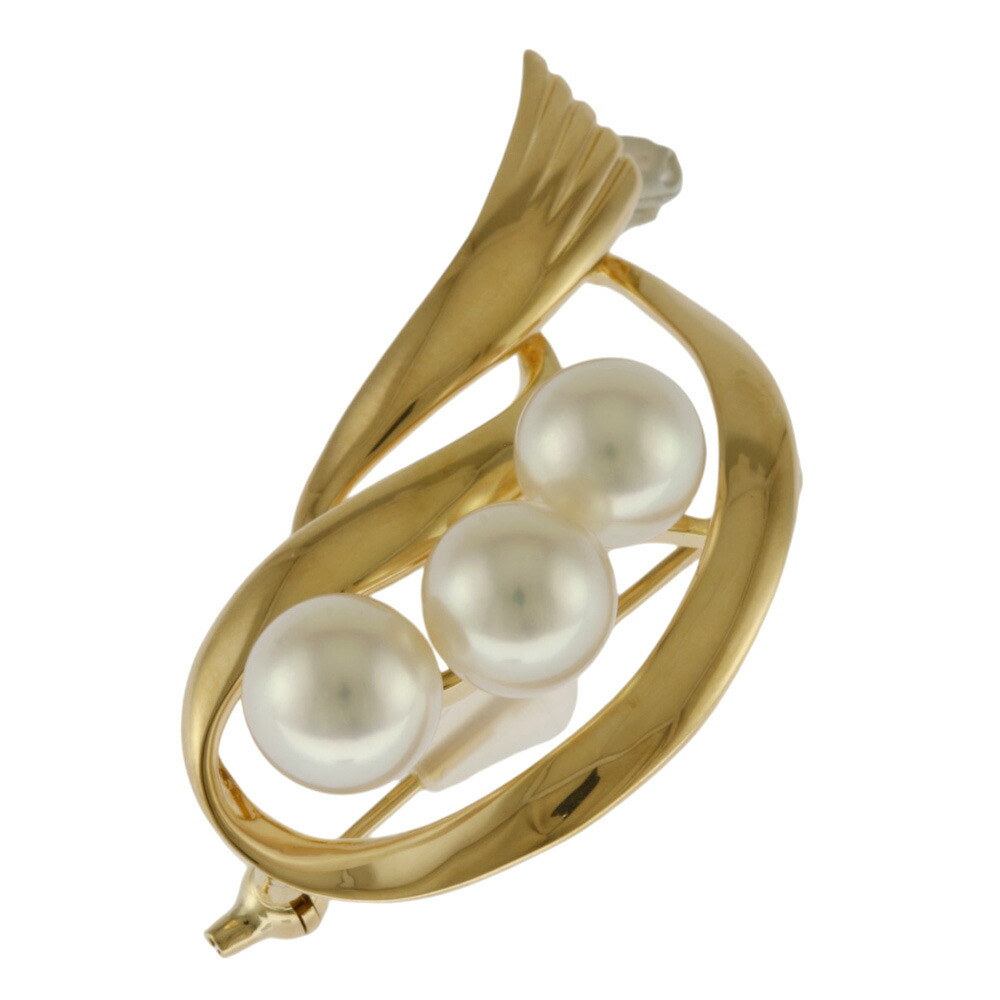 TASAKI 田崎真珠　マベパール　ペンダントトップ＆ブローチ　K18 TASAKI タサキ K18WG 19 マベパール ペンダントトップ（TASAKI