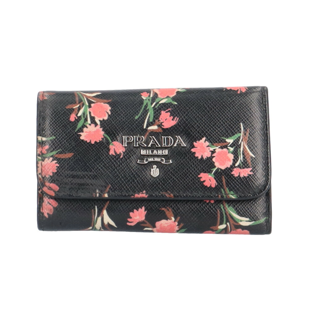【美品レア】プラダ PRADA キーケース M222 【さくらピンク】 美品レア】プラダ PRADA キーケース M222 【さくらピンク
