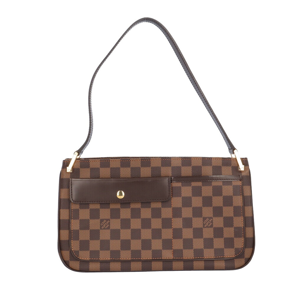 ルイヴィトン オーバーニュ ダミエ ショルダーバッグ ルイヴィトン ダミエキャンバス N51129 ブラウン レディース LOUIS VUITTON 中古