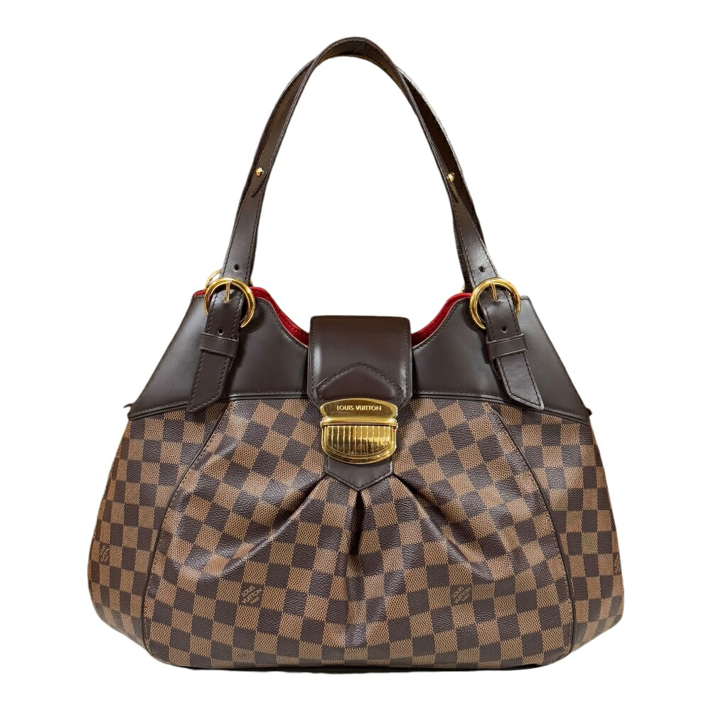 ルイヴィトン システィナGM ダミエ ショルダーバッグ ルイヴィトン ダミエキャンバス N41540 ブラウン レディース LOUIS VUITTON 中古｜Ｒ＆Ｋ　リサイクルキング