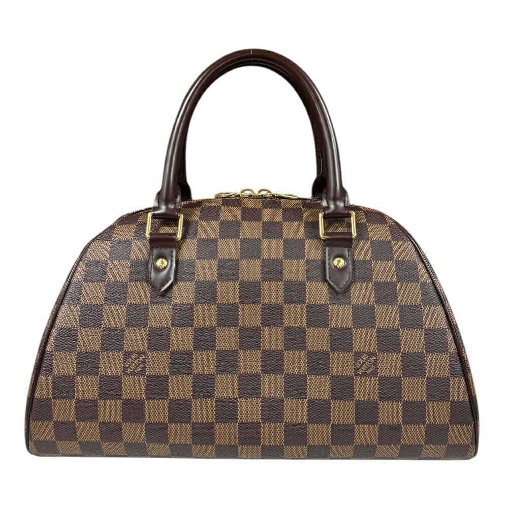 ルイヴィトン リベラMM ダミエ ハンドバッグ ルイヴィトン ダミエキャンバス N41434 ブラウン レディース LOUIS VUITTON 中古