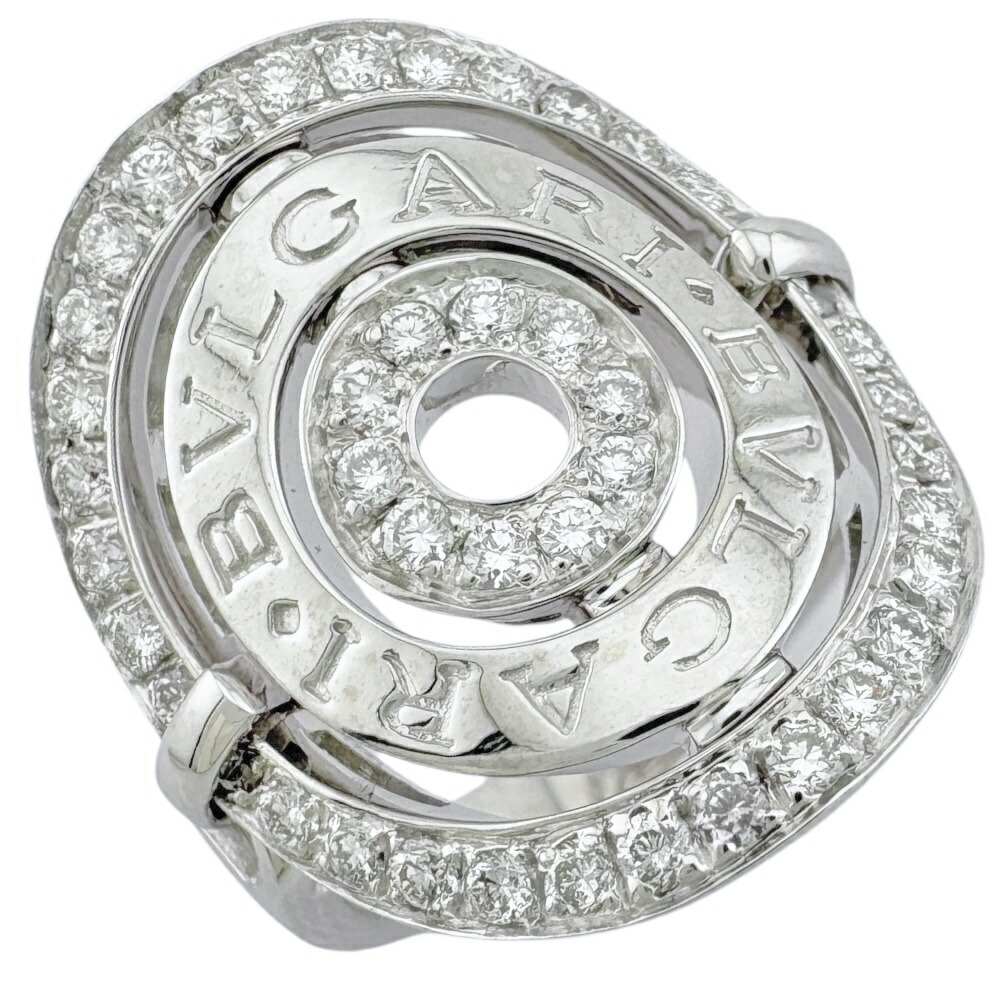 ブルガリ アストラーレチェルキ リング 指輪 ブルガリ 14号 18金 ダイヤモンド レディース BVLGARI 中古 247,500円