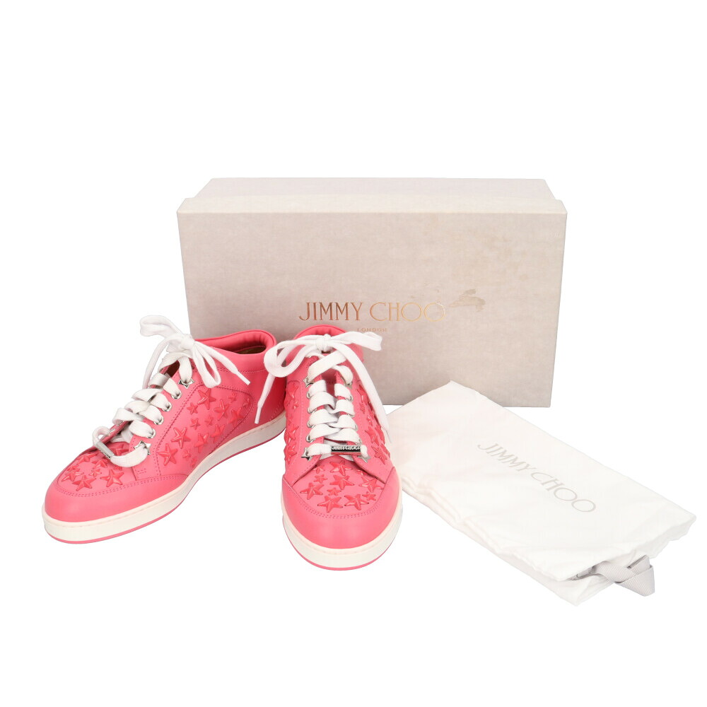 ジミーチュウ スニーカー ジミーチュウ レザー レディース JIMMY CHOO 中古
