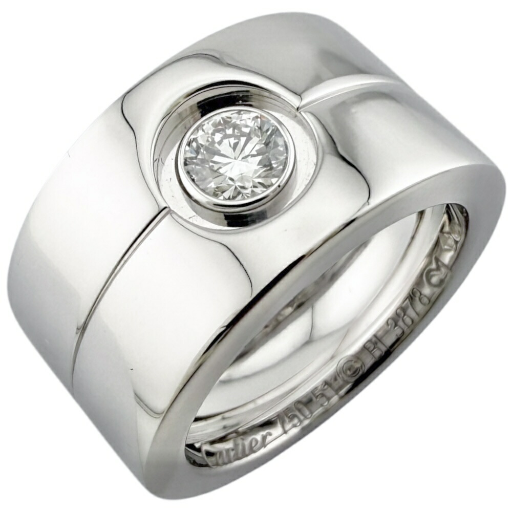 カルティエ　ハイラブダイヤリング　750WG ホワイトゴールド 楽天市場】カルティエ 指輪 メンズ ハイラブ リング 65号 750WG