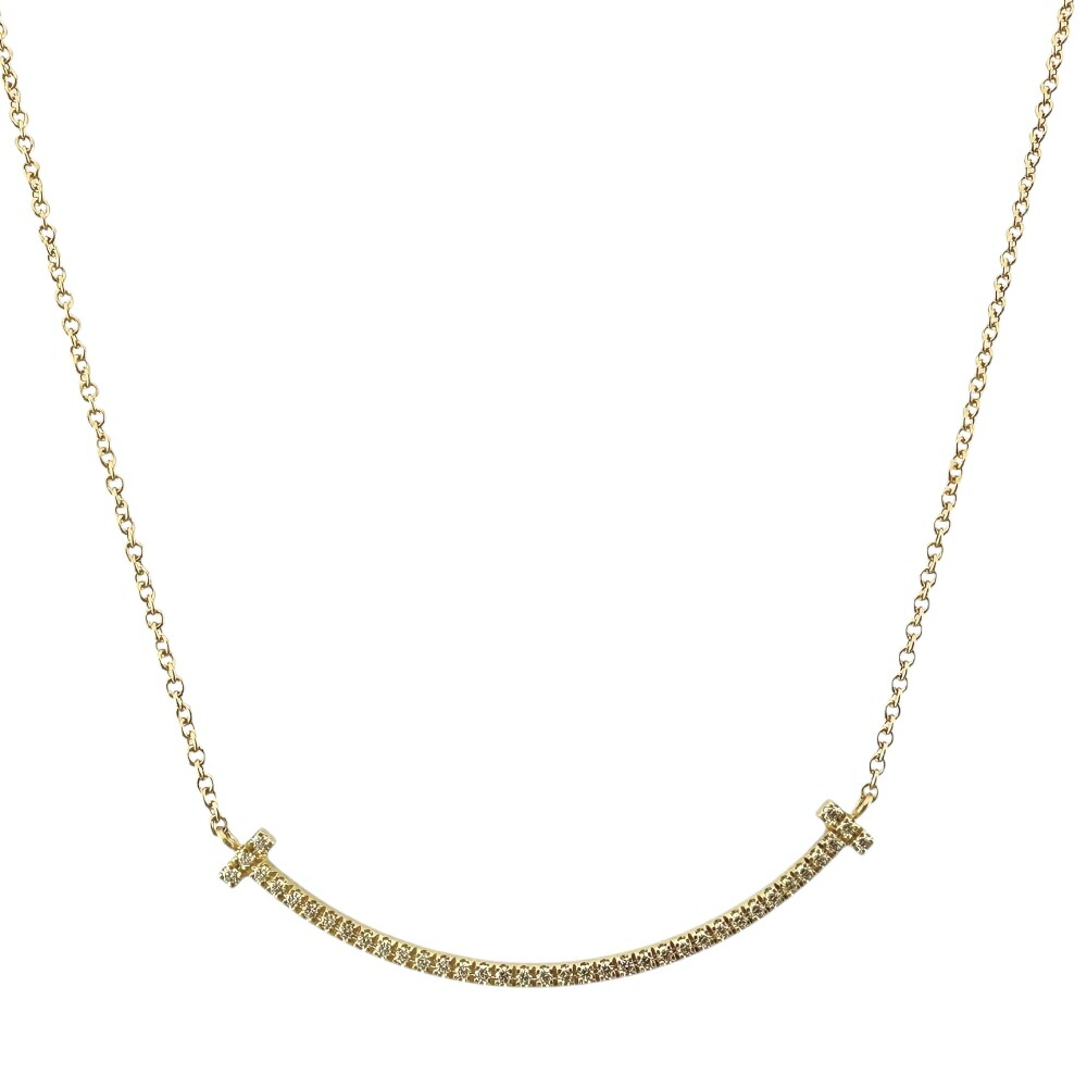 楽天市場】ティファニー ネックレス レディース Tスマイル ラージ