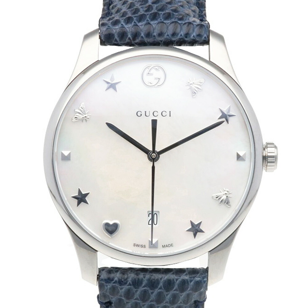 GUCCI 時計　ムーンフェイズ 中古【126.4】グッチ（GUCCI） Gタイムレス ムーンフェイズ