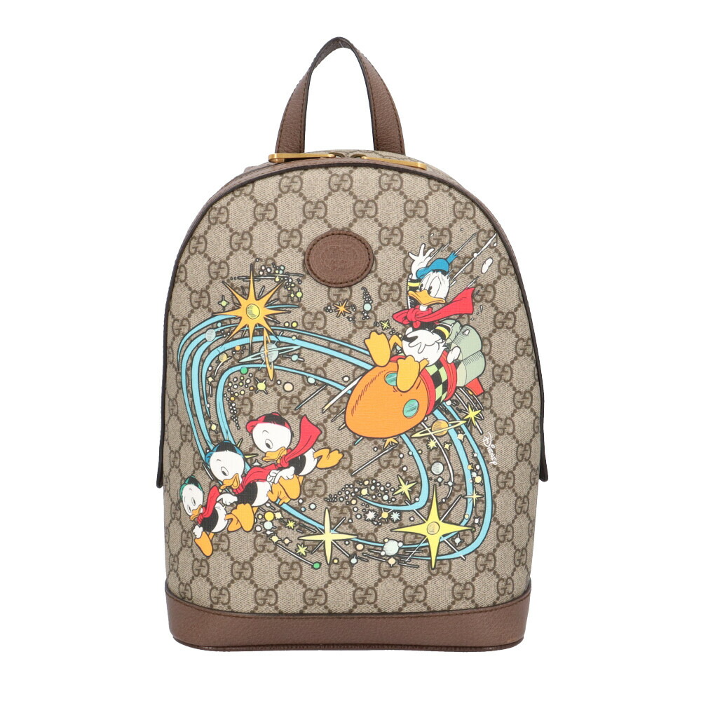 GUCCI グッチ GGスプリーム グッチ×ディズニー ドナルド リュック 楽天市場】グッチ バックパック リュックサック GGスプリーム
