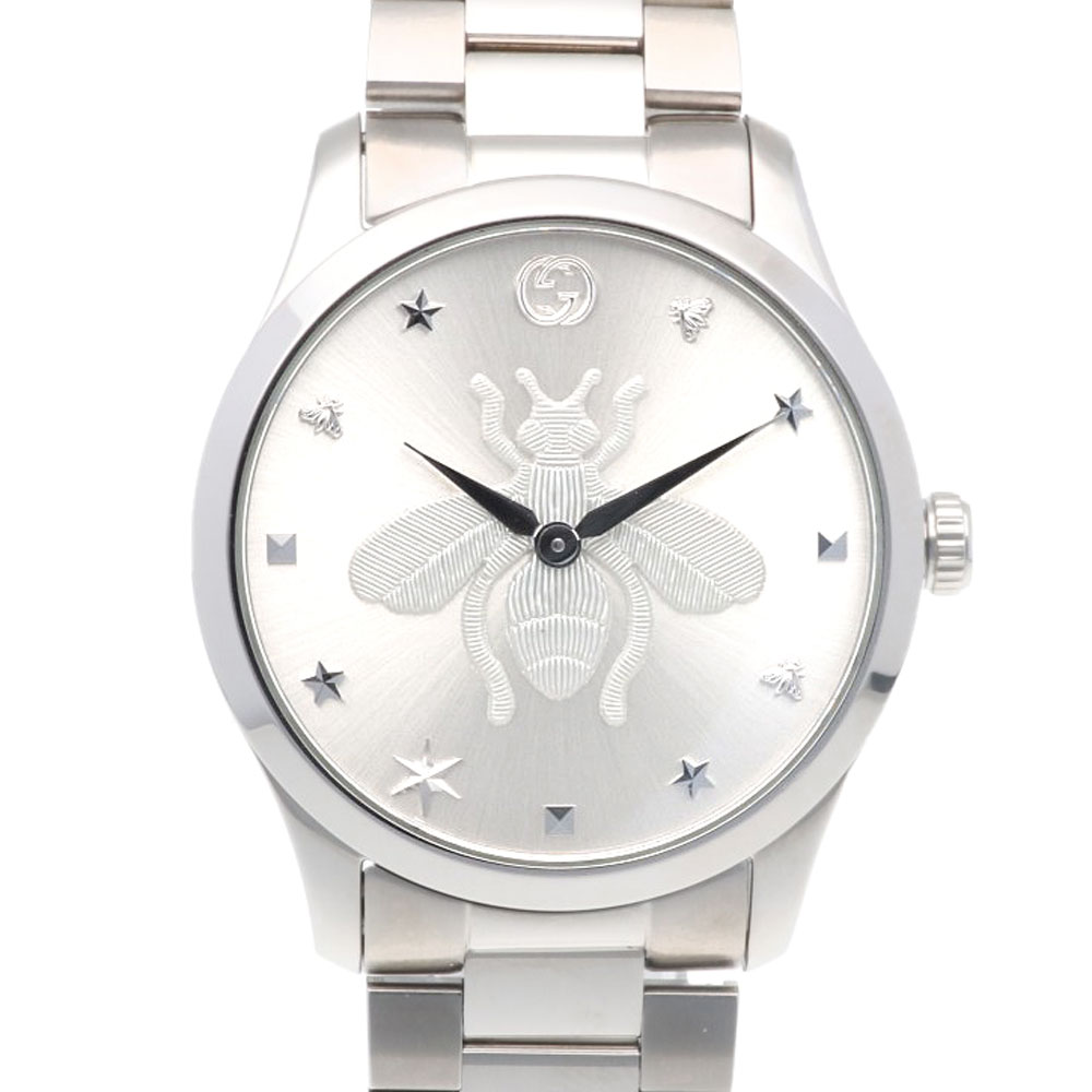 楽天市場】グッチ 腕時計 Gタイムレス 蜂 ビー 126.4 メンズ SS コンビ