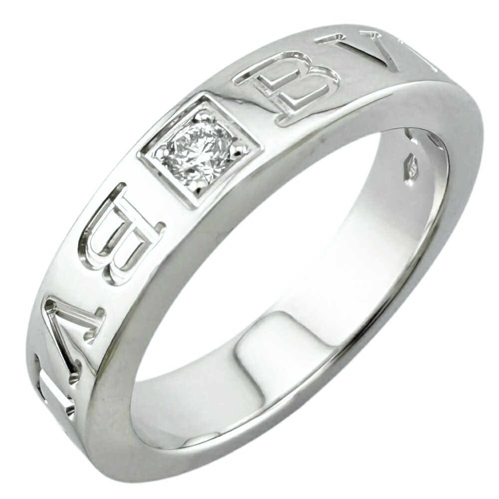 BVLGARI ブルガリ 750 ホワイトゴール ダブルロゴ リング 9.5号 楽天市場】ブルガリ ダブルロゴリング 7号の通販