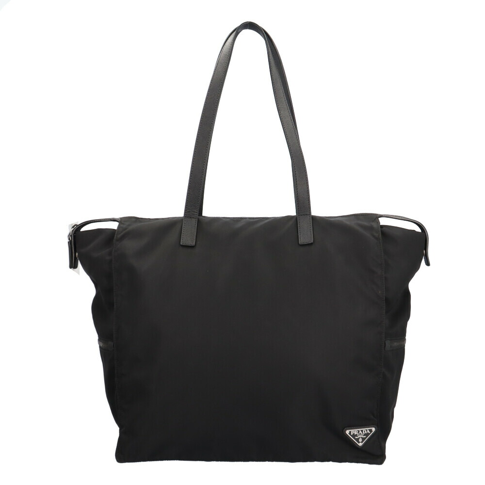 楽天市場】PRADA プラダ ナイロン ハンド トートバッグ ブラック