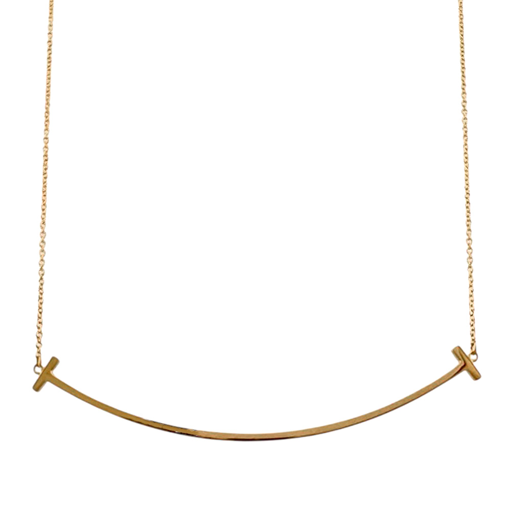 楽天市場】Tiffany&Co.（ティファニー） Tスマイルネックレス