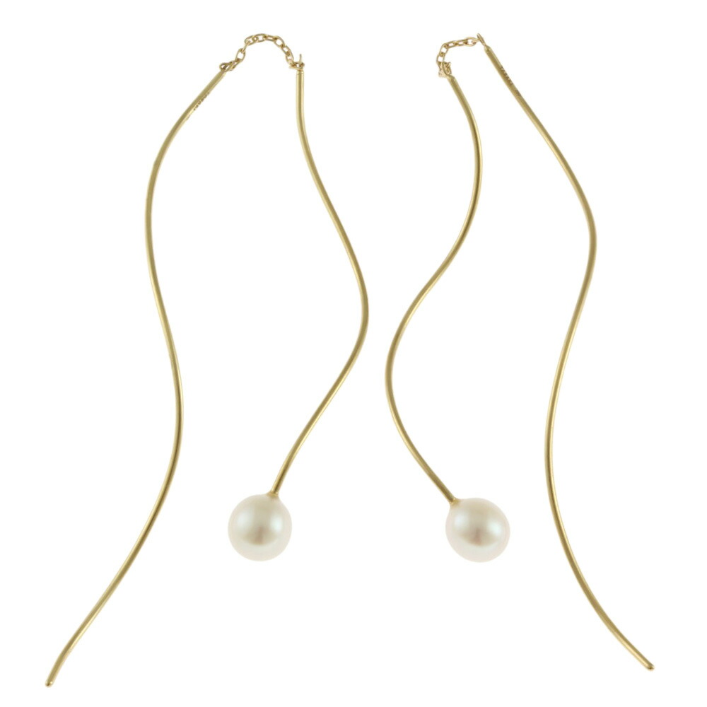 TASAKI ピアス ホーン イエローゴールド TASAKI Danger Horn パール ピアス 18Kイエローゴールド