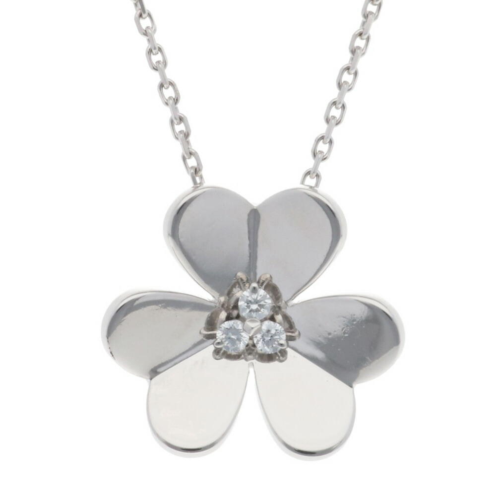 ヴァンクリーフ＆アーペル フリヴォル ネックレス ヴァンクリーフ＆アーペル 18金 ダイヤモンド レディース Van Cleef & Arpels 中古