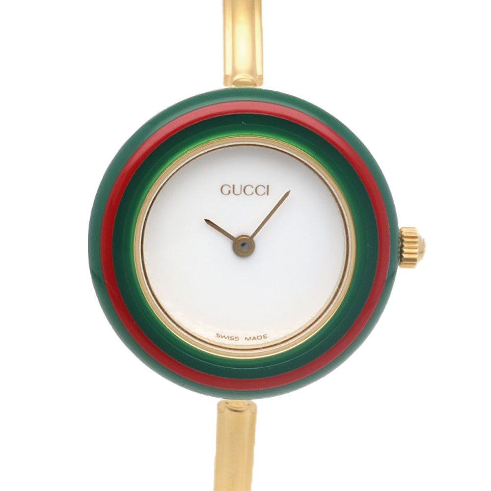 楽天市場】GUCCI チェンジベゼル ウォッチ 1100-L 電池交換済