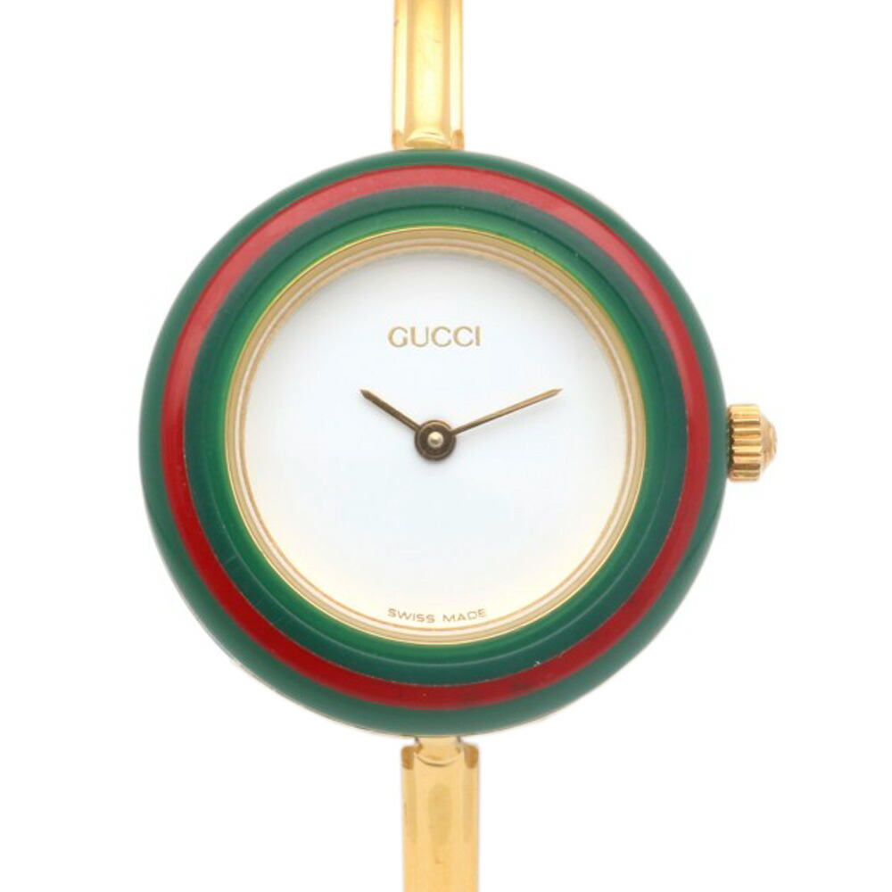 GUCCI グッチ チェンジベゼル1100-L ベゼル12個 バングルウォッチ Amazon.co.jp: (グッチ)GUCCI 1100-L チェンジベゼル 12色