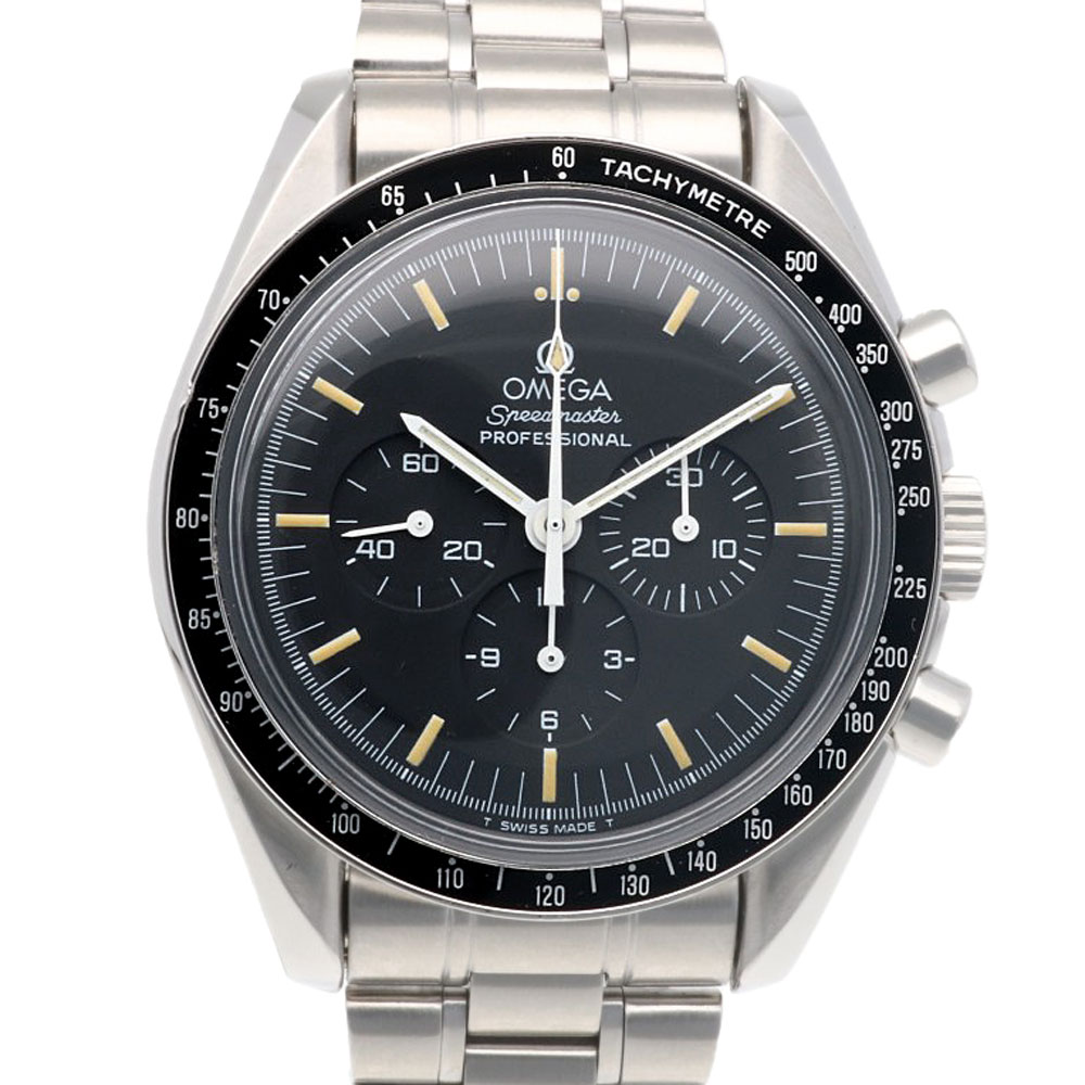 オメガ スピードマスター 腕時計 時計 オメガ ステンレススチール 自動巻き メンズ 1年保証 OMEGA 中古ワケアリ品 非防水 クロノグラフ オーバーホール済