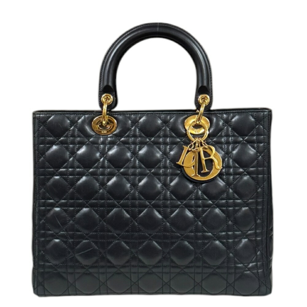 送料関税込◇Dior Lady Dior スタッズ ハンドバッグ DIOR直営】24Cruise バタフライスタッズ カナージュ LADY DIOR