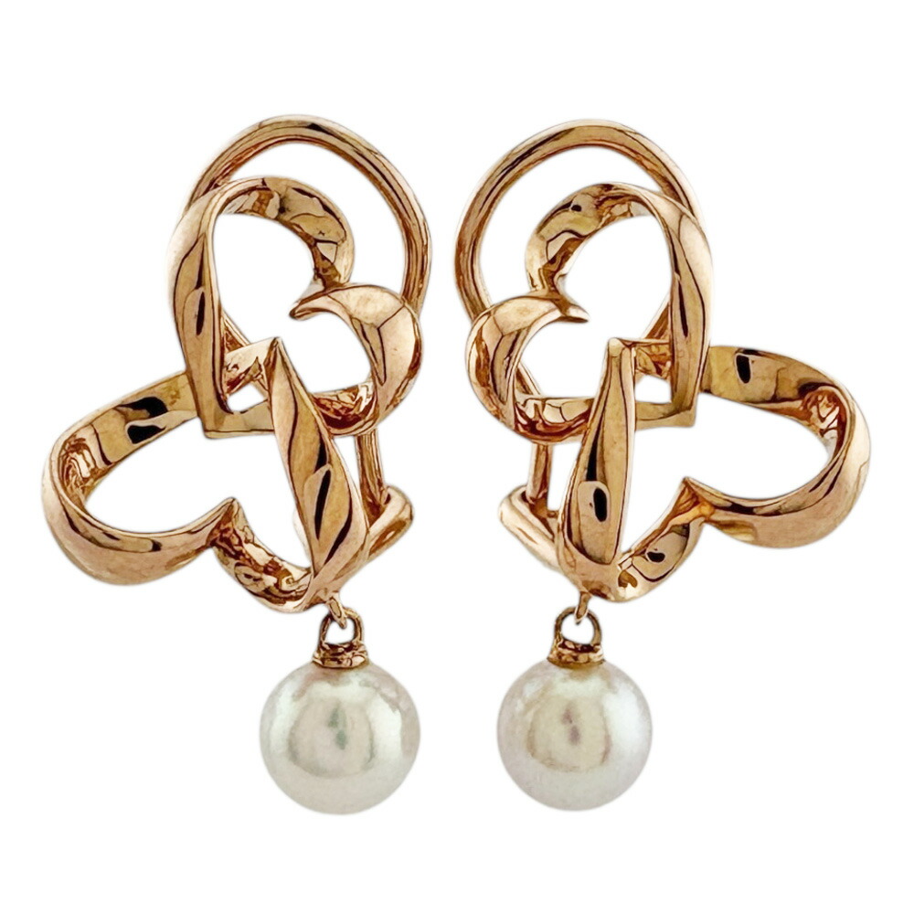 ミキモト イヤリング ミキモト 18金 パール レディース MIKIMOTO 中古