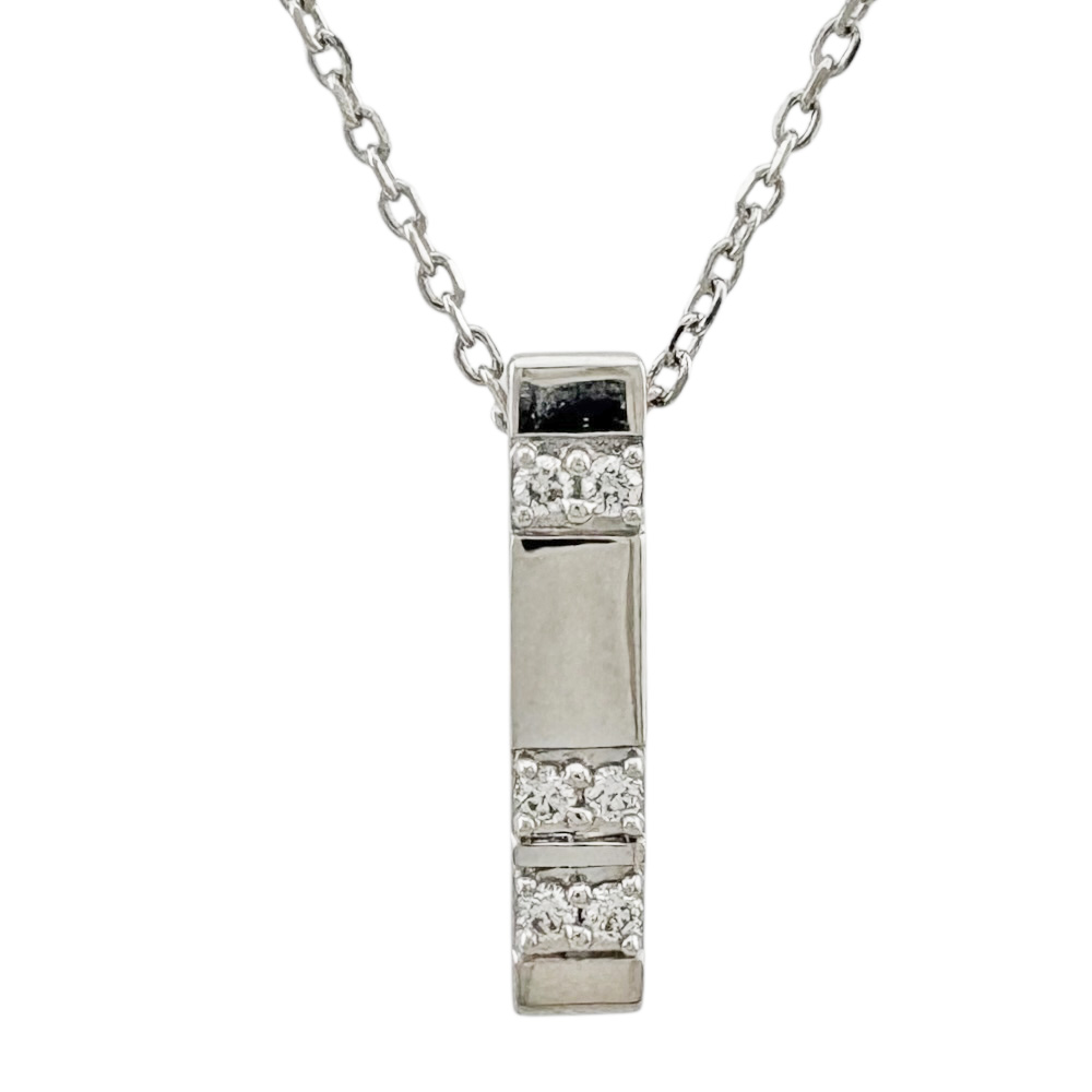 タサキ ネックレス タサキ 18金 ダイヤモンド 0.10ct レディース TASAKI 中古ハート