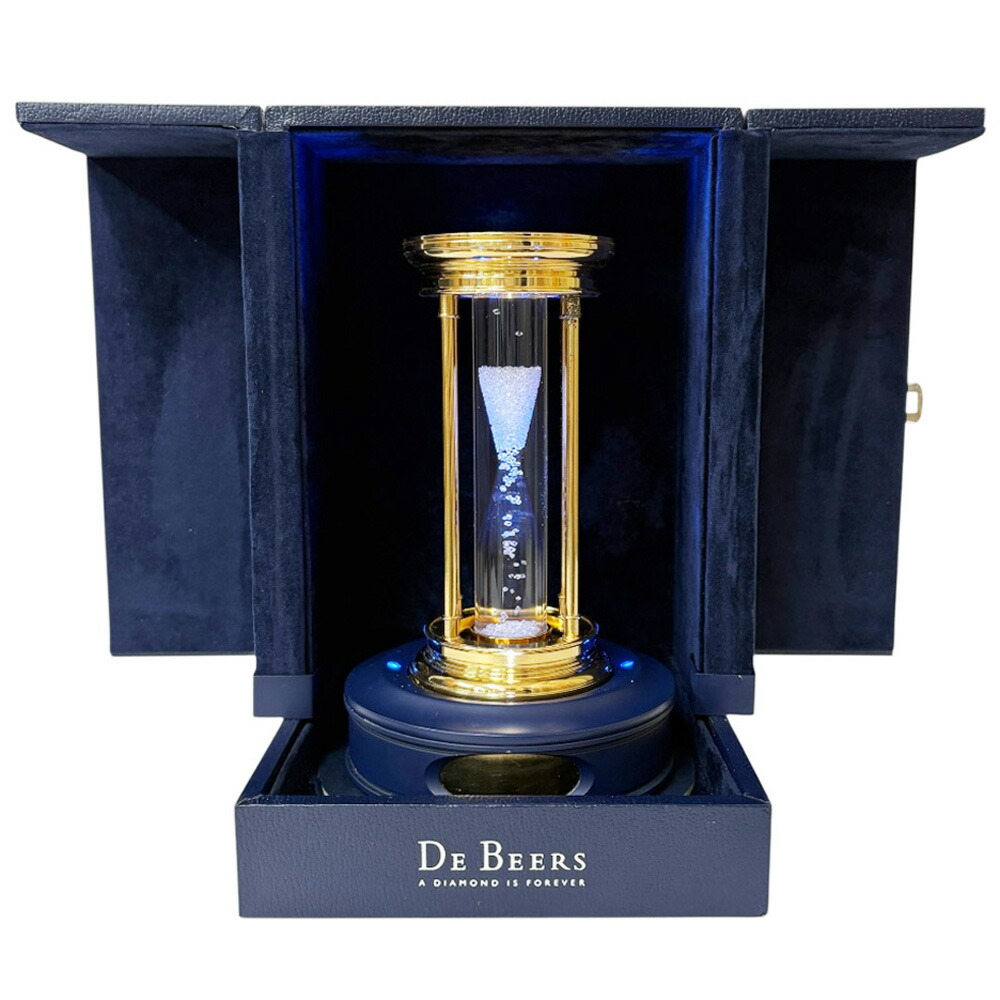 ダイヤモンド砂時計 Amazon.co.jp: De Beers デビアスアワーグラス 天然ダイヤモンド