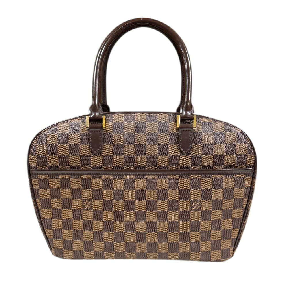 ルイヴィトン サリア オリゾンタル ダミエ ハンドバッグ ルイヴィトン ダミエキャンバス N51282 ブラウン レディース LOUIS VUITTON 中古