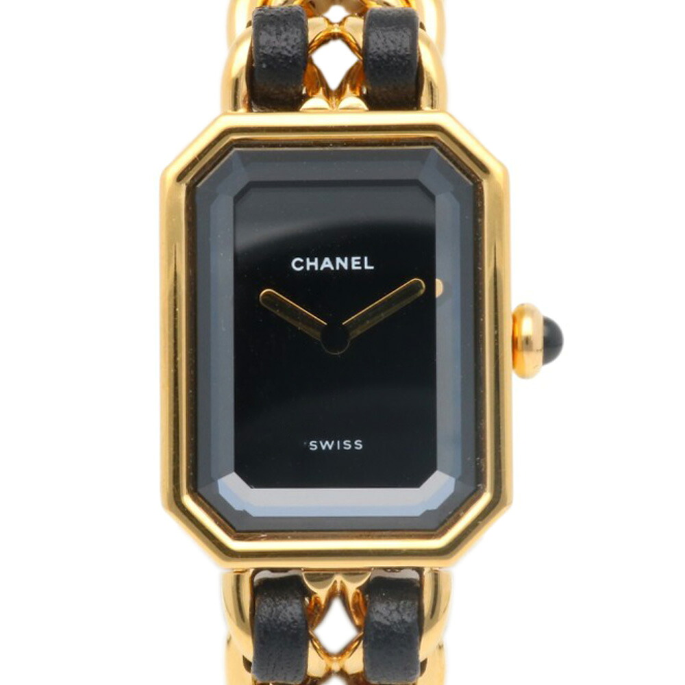 シャネル プルミエール M 腕時計 時計 シャネル GP H0001 クオーツ レディース 1年保証 CHANEL 中古エレガントブレスレット｜Ｒ＆Ｋ　リサイクルキング