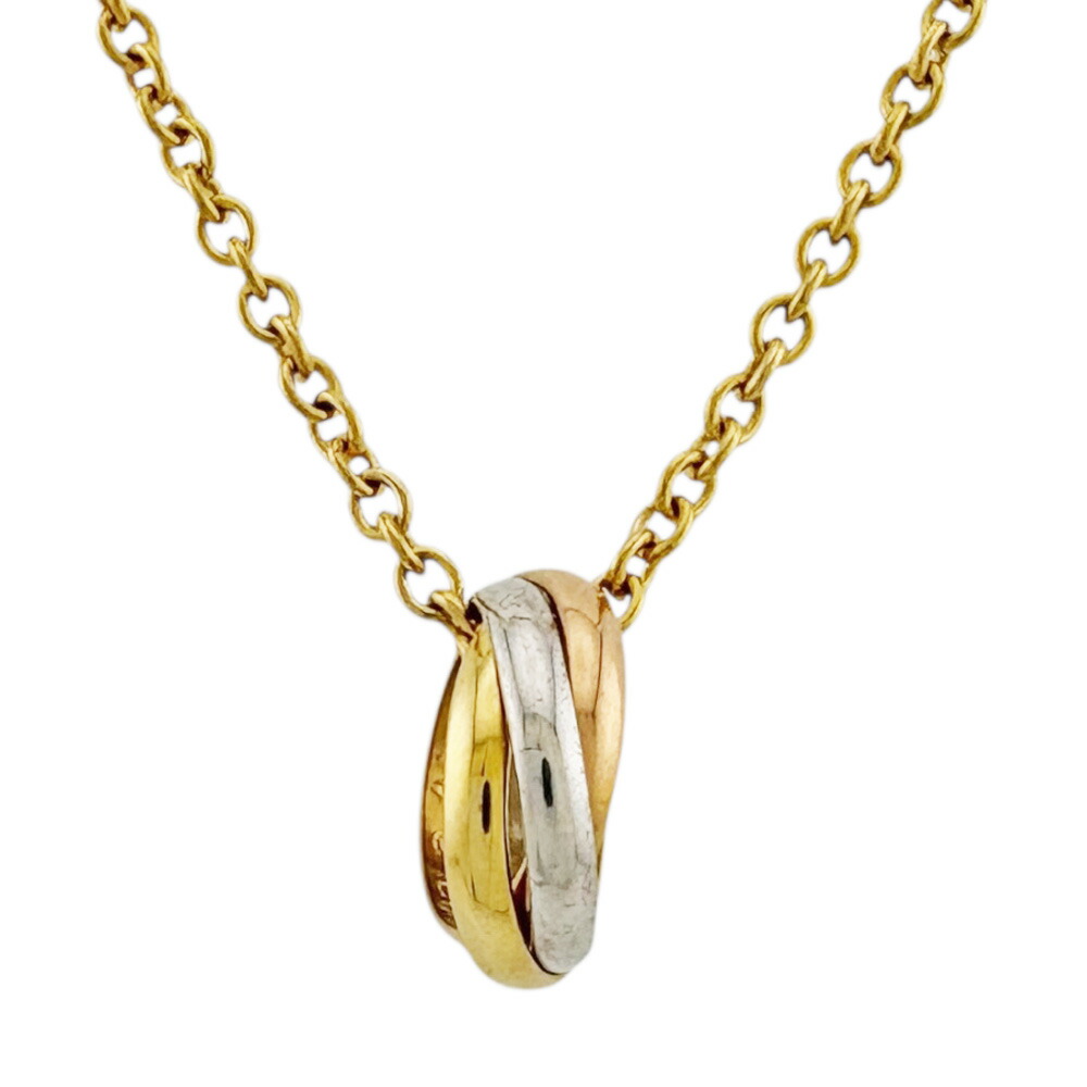 Cartier カルティエ　3連チェーン ネックレス　トリニティ TRINITY（Cartier） カルティエ ネックレス レディース