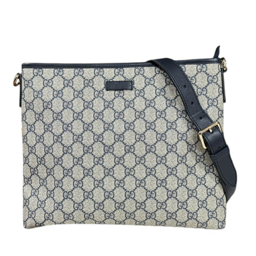 グッチ GGスプリーム ショルダーバッグ グッチ GGスプリームキャンバス 388924 ベージュ レディース GUCCI 中古