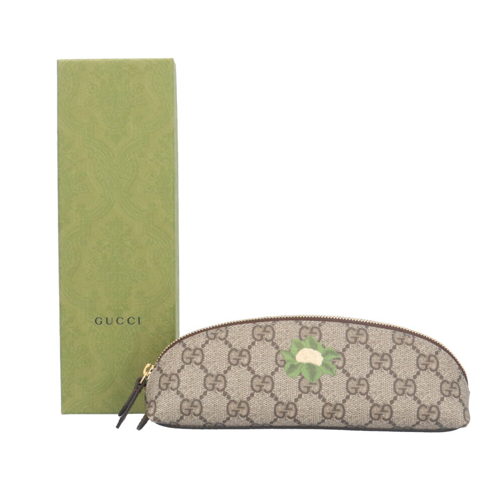 【レア】GUCCI グッチ GGキャンバス ブラウン系 ペンケース 楽天市場】グッチ ペンケース GG GGキャンバス ベージュ 筆記