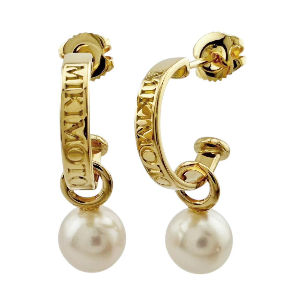 楽天市場】【中古】MIKIMOTO ミキモト 御木本 パール ピアス 4.6