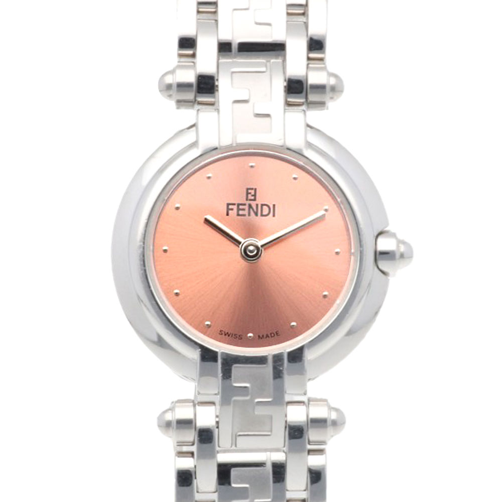 楽天市場】フェンディ FENDI 210L クォーツ ピンク文字盤 レディース