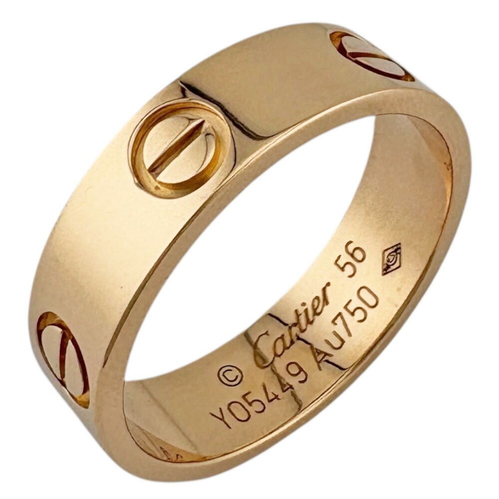 Cartier ラブリング サイズ48 Au750 楽天市場】【仕上げ済み】 カルティエ ラブリング ダイヤ #48
