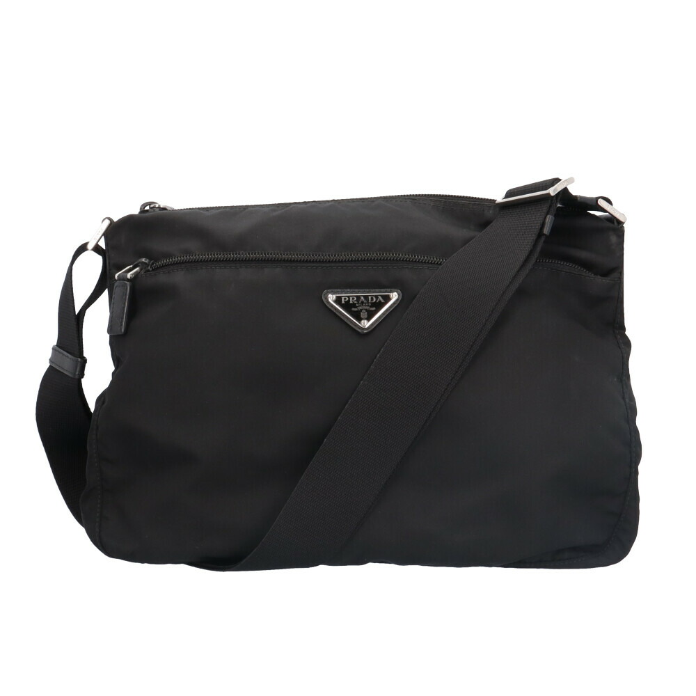 PRADA ブラック ナイロン ショルダーバッグ 楽天市場】中美品 PRADA プラダ ショルダーバッグ 斜め掛け