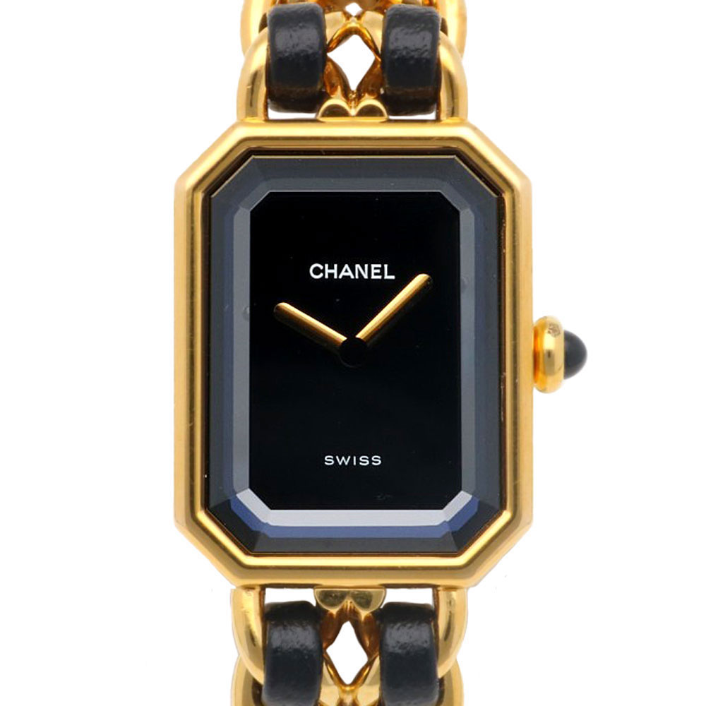 シャネル プルミエール M 腕時計 時計 シャネル GP H0001 クオーツ レディース 1年保証 CHANEL 中古エレガントブレスレット