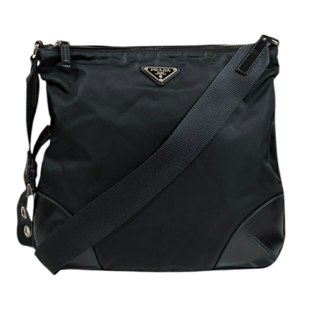 ブラック ナイロン ショルダーバッグ 楽天市場】プラダ PRADA ショルダーバッグ ナイロン ブラック