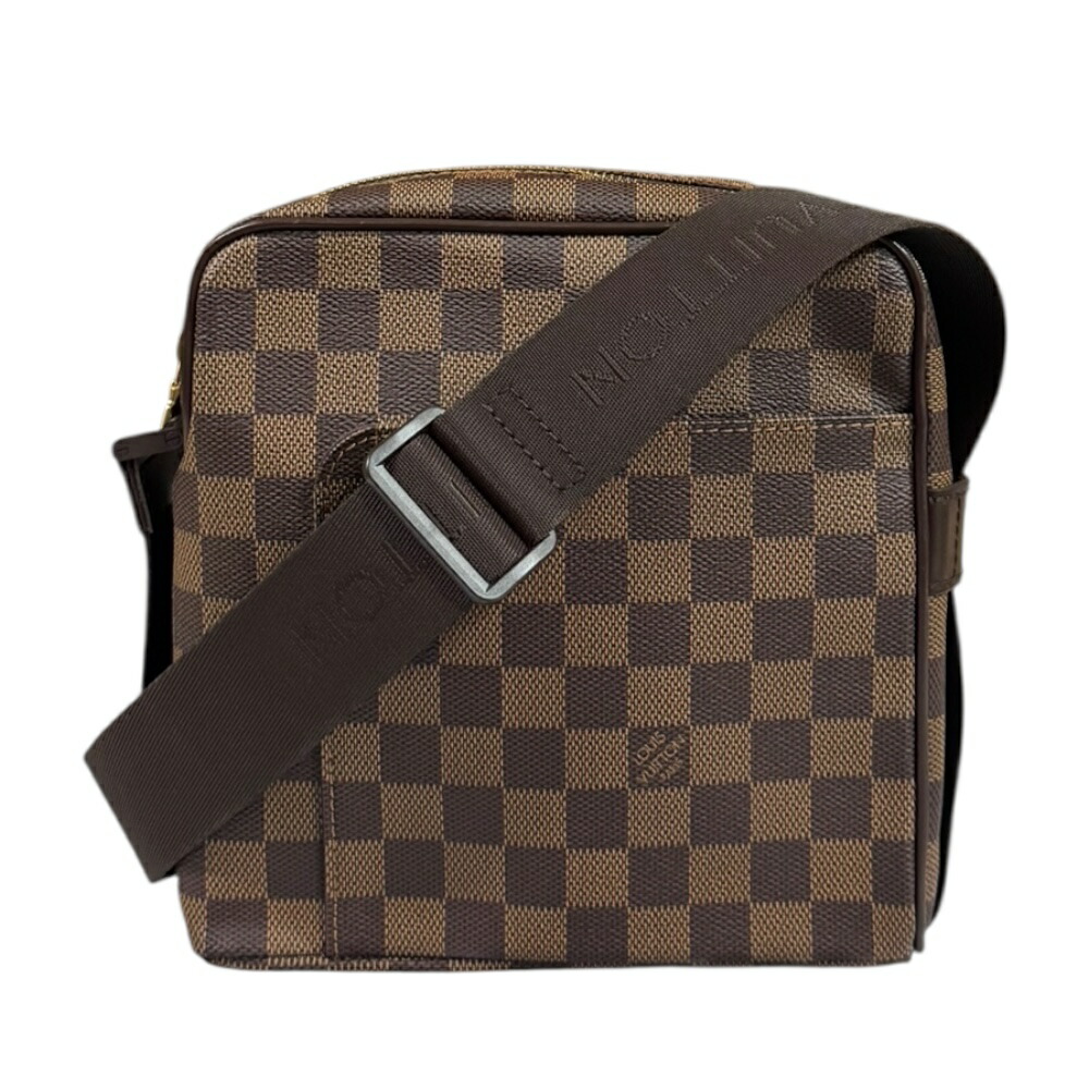 ルイヴィトン オラフPM ダミエ ショルダーバッグ ルイヴィトン ダミエキャンバス N41442 ブラウン ユニセックス LOUIS VUITTON 中古
