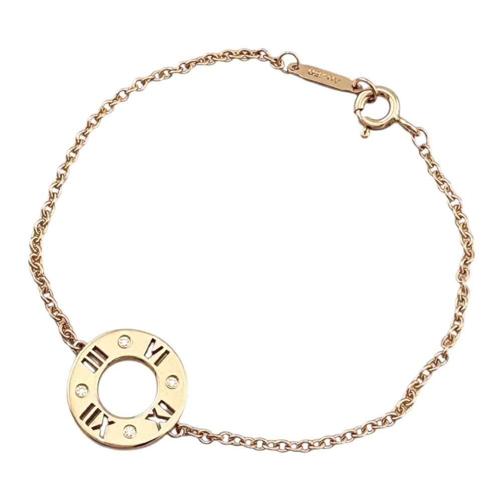 ティファニー アトラスピアスドサークル ブレスレット ティファニー 18金 ダイヤモンド レディース TIFFANY&Co. 中古｜Ｒ＆Ｋ　リサイクルキング