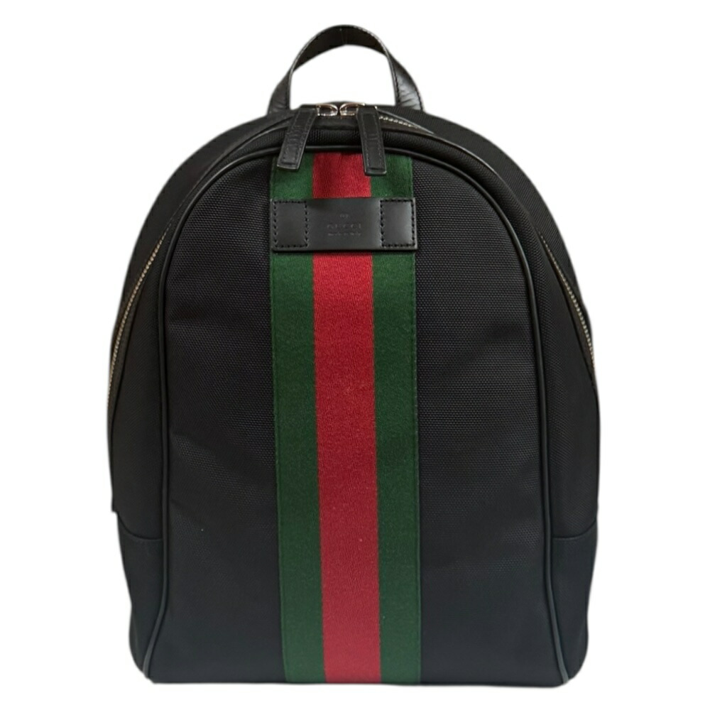 グッチ シェリー酒 背嚢・デイパック グッチ 帆布 630917 レディース GUCCI 中古